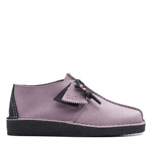 Clarks Womens Desert Trek Purple Shoes (NWT)